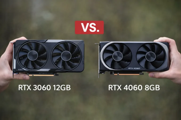 RTX 3060 12GB and RTX 4060 8GB Comparison - NomadsAnalytics
